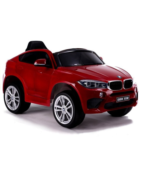BMW X6 sarkanais elektromobilis