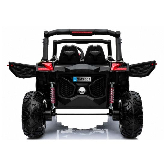 Jeep XMX603 elektriskais balts bērnu auto