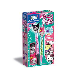 „Idea Art“ mini pildspalvu komplekts „Hello Kitty un draugi“ („Clementoni“) 18431