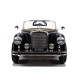 Retro stila melna akumulatora automašīna LS-618 Mercedes 300S