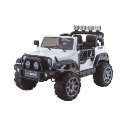 Jeep HP012 elektriskais baltais automobilis