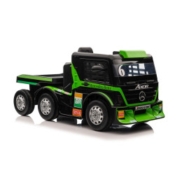 Mercedes XMX622B zaļš elektriskais traktors