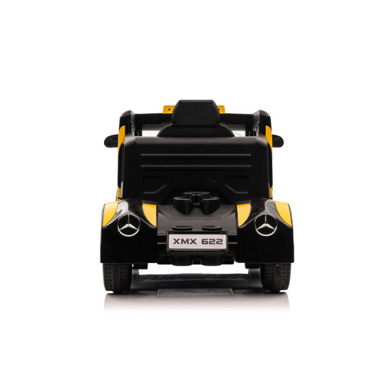 Kollane akutraktor Mercedes XMX622