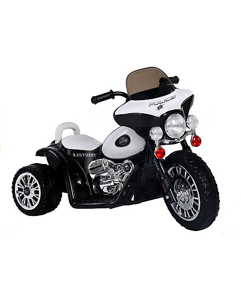 Uzlādējams melns motocikls JT568