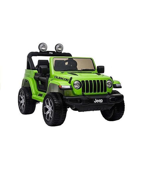 Jeep Rubicon 4x4 elektriskais zaļais SUV