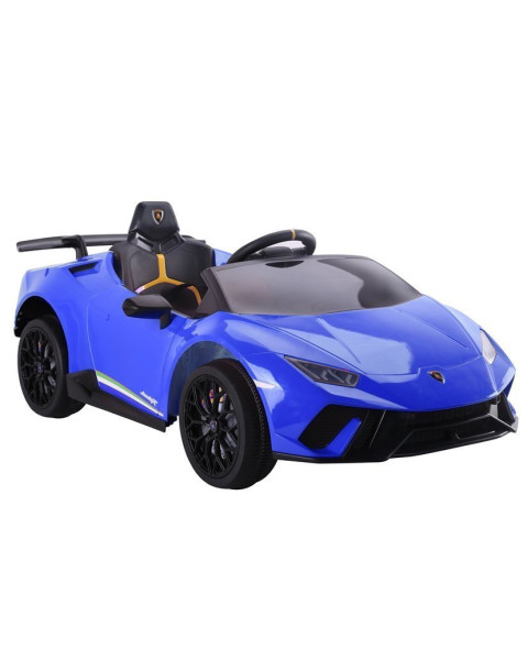 Lamborghini Huracan elektriskais zilais automobilis