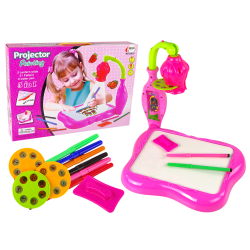 Ziedu projektors gleznošanas projektors + piederumi