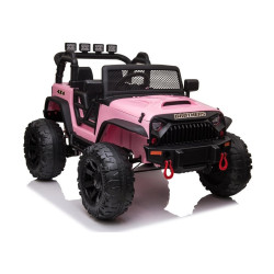JC666 elektriskais rozā SUV