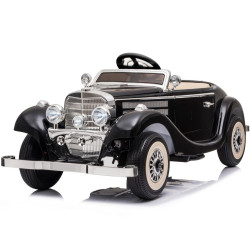 Melns elektromobilis Mercedes 540K