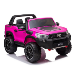Elektriskais rozā automobilis Toyota Hilux