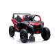 Sarkans elektriskais bērnu ratiņš Buggy STRONG A032