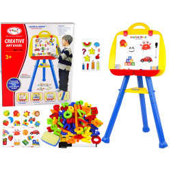 Magnētiska zila tāfele ar pildspalvu un magnētu