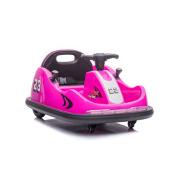 GTS1166 elektriskā rozā automašīna