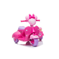 Elektriskais rozā motorollers JT5258