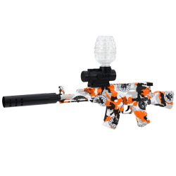 Oranžā želejas bumbiņa AK47 šautene