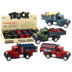 Alumīnija piegādes automašīna ar atveramām durvīm, gaismām un skaņām