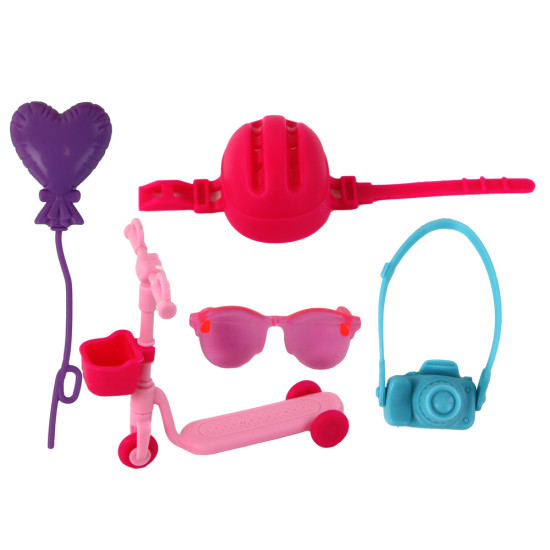 Anlily lelle mamma ar meitu ar piederumiem Leļļu un spēļu komplekti