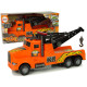 Auto Tow Truck Roadside Assistance 1:10 Rope Orange Rotaļlietu automašīnas