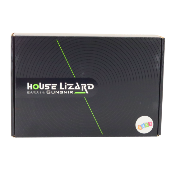 Automātisks brūns ūdens pistole ar caurspīdīgu konteineri Šautenes