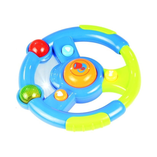 Baby Car Set Keys Steering Wheel Mobile Phone Rotaļlietu automašīnas