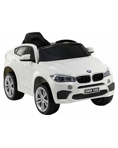 Balts BMW X6 elektromobilis
