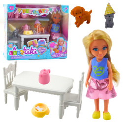 Birthday set with pets and other accessories