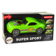 Car 1:14 Car Green Sports Sound Lights Vehicle Rotaļlietu automašīnas