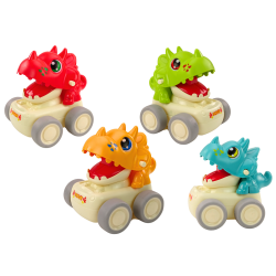 Auto dinozaurs Triceratops Push Drive 4 veidi