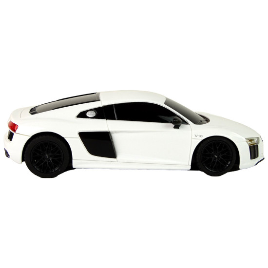 Car R/C Audi R8 1:24 Rastar White Rotaļlietu automašīnas