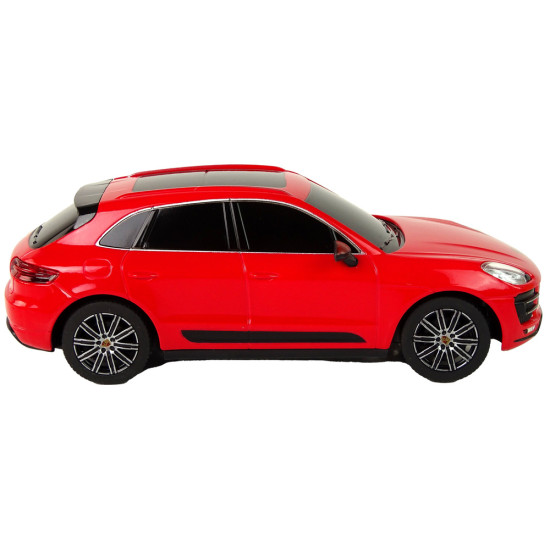 Car R/C Porsche Macan Turbo 1:24 Rastar Red Rotaļlietu automašīnas