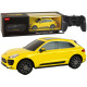 Car R/C Porsche Macan Turbo 1:24 Rastar Yellow Rotaļlietu automašīnas