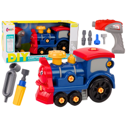 Demontāžas un montāžas vilciens - tumši zils