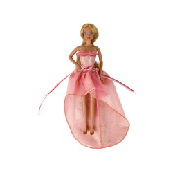 Bērnu lelle ar kleitu un aksesuāru komplektu