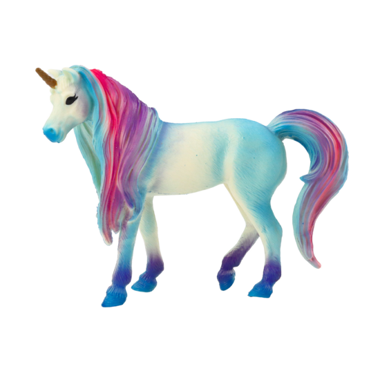 Kolekciju zils vienradža figūriņa 11 CM Dzīvnieku figūriņas