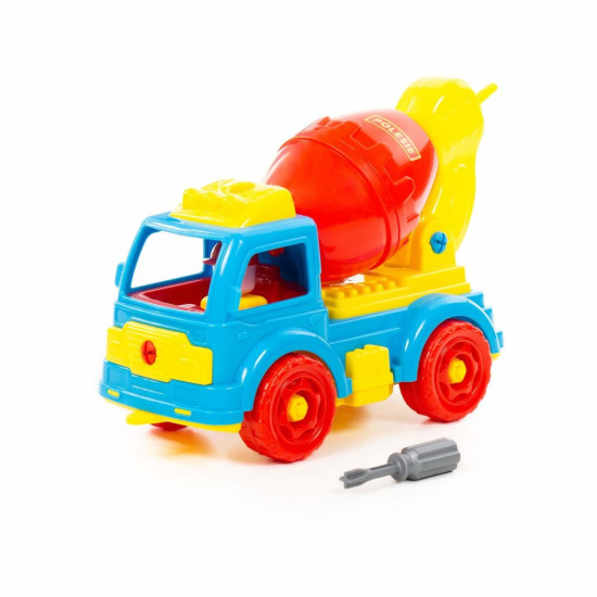 Concrete Mixer Transport DIY Blocks 29 Pieces 84804 Rotaļlietu automašīnas