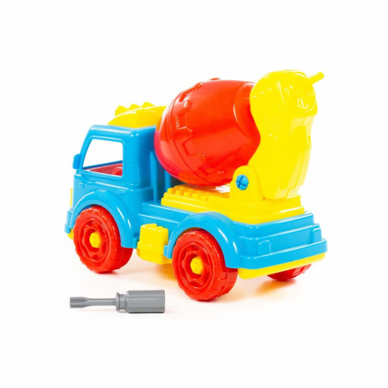 Concrete Mixer Transport DIY Blocks 29 Pieces 84804 Rotaļlietu automašīnas