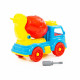 Concrete Mixer Transport DIY Blocks 29 Pieces 84804 Rotaļlietu automašīnas