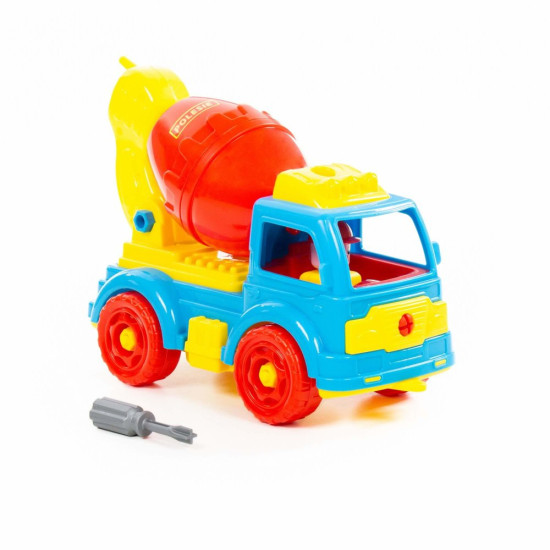 Concrete Mixer Transport DIY Blocks 29 Pieces 84804 Rotaļlietu automašīnas