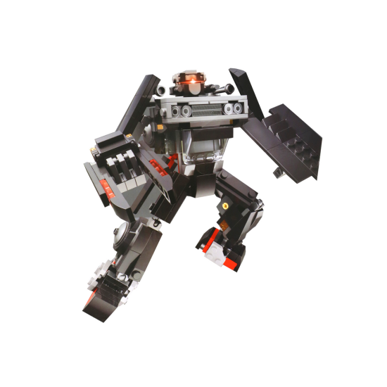 Konstruktors automašīna un robots 2 in 1 Konstruktoriši