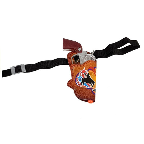 Kovboju komplekts ar šautenēm un aksesuāriem Šautenes