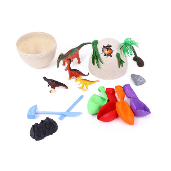 Creative Archaeological Set Ice Eggs With Dinosaurs Dzīvnieku figūriņas
