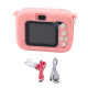 Digital Camera For Kids Unicorn Pink 48Mpx HD 1080P Saimnieki