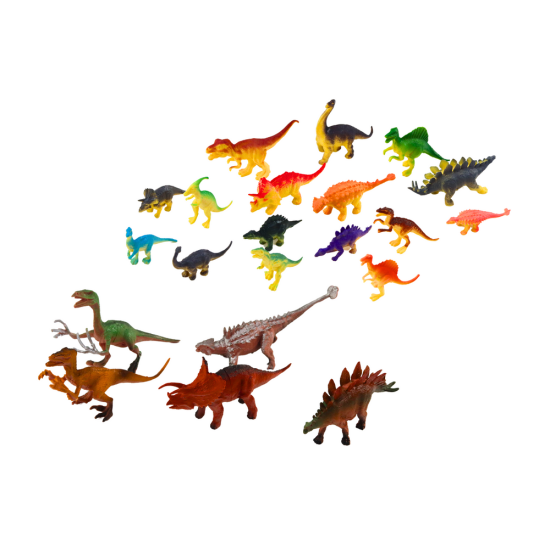 Splvotņu dinozauru figūru komplekts Dinozauri