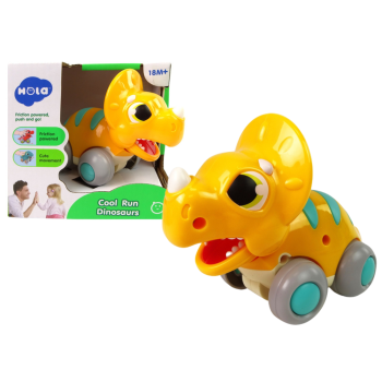 Dinozaura figūriņa uz riteņiem