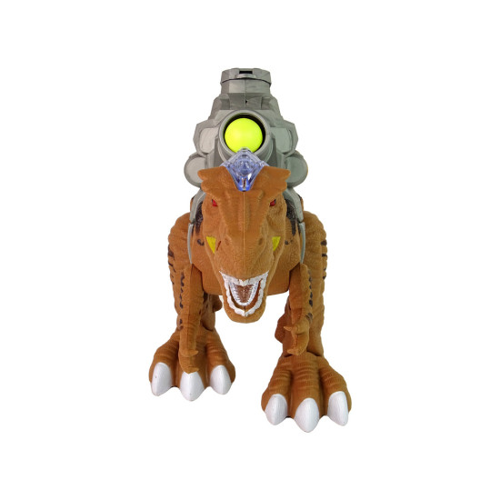 Rūdains dinozaurs ar katapultu Dinozauri