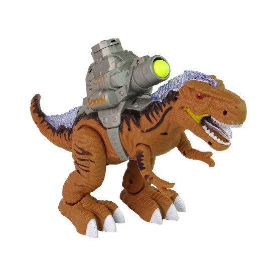 Rūdains dinozaurs ar katapultu Dinozauri