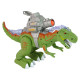 Green dinosaur with a catapult Dinosaurs