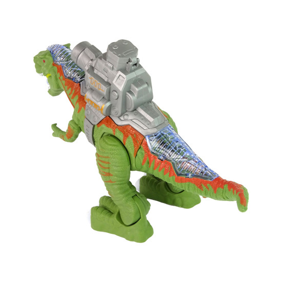 Green dinosaur with a catapult Dinosaurs
