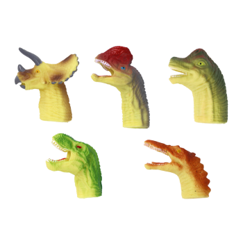 Dinozauru formas gumijas sensoro lelles