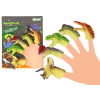 Dinozauru formas gumijas sensoro lelles